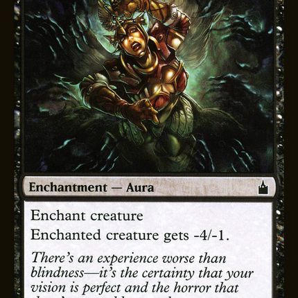Clinging Darkness (RAV-080) - Ravnica: City of Guilds Foil