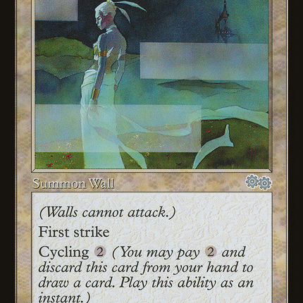 Shimmering Barrier (USG-050) - Urza's Saga