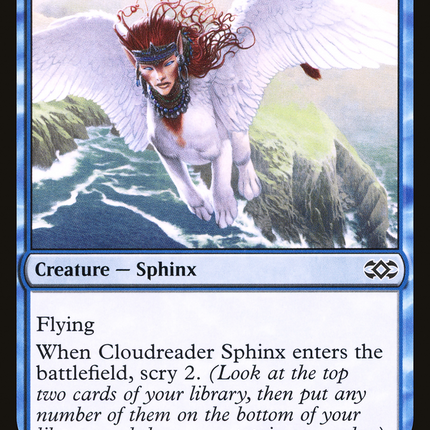 Cloudreader Sphinx (2XM-045) - Double Masters Foil