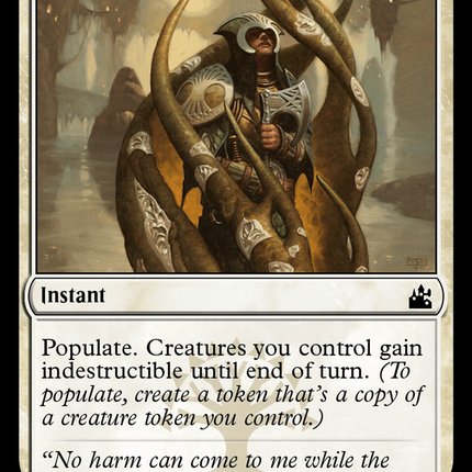 Rootborn Defenses (RVR-026) - Ravnica Remastered Foil