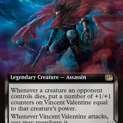 Vincent Valentine // Galian Beast (FIN-454) - FINAL FANTASY: (Extended Art) Foil