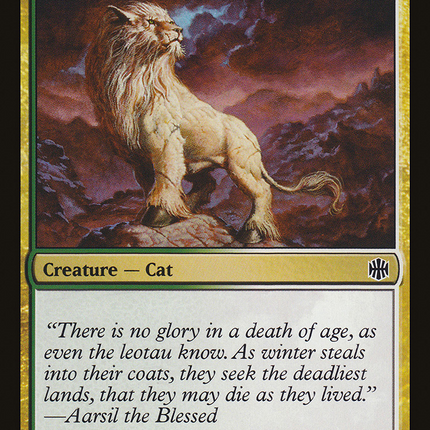 Grizzled Leotau (ARB-069) - Alara Reborn Foil