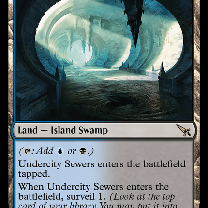 Undercity Sewers (MKM-270) - Murders at Karlov Manor Foil