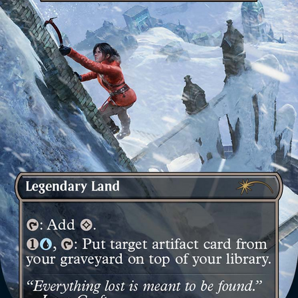 Academy Ruins (SLD-1506) - Secret Lair Drop / Kitezh, Sunken City (Borderless) Foil