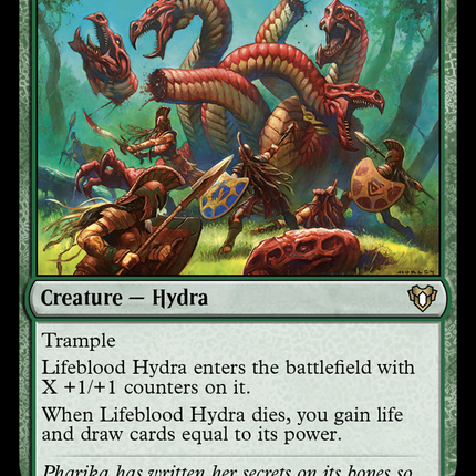 Lifeblood Hydra (CMM-303) - Commander Masters Foil
