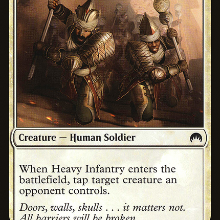 Heavy Infantry (ORI-018) - Magic Origins Foil