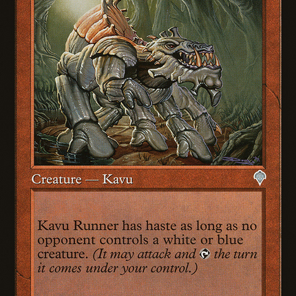 Kavu Runner (INV-150) - Invasion Foil