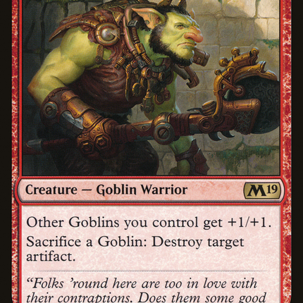 Goblin Trashmaster (M19-144) - Core Set 2019