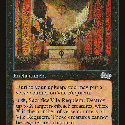 Vile Requiem (USG-167) - Urza's Saga