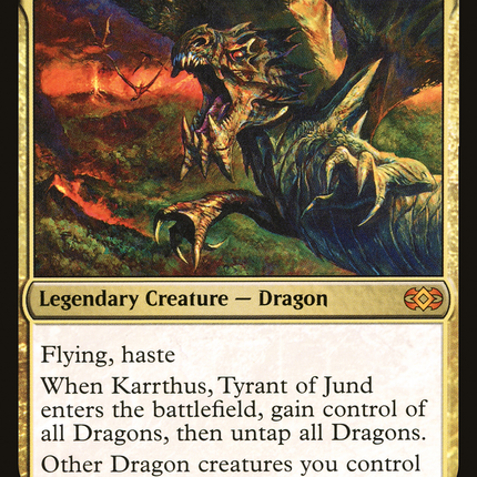 Karrthus, Tyrant of Jund (2XM-205) - Double Masters Foil