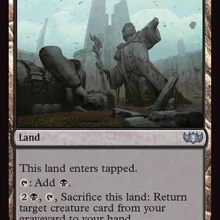 Memorial to Folly (TDC-377) - Commander: Tarkir: Dragonstorm