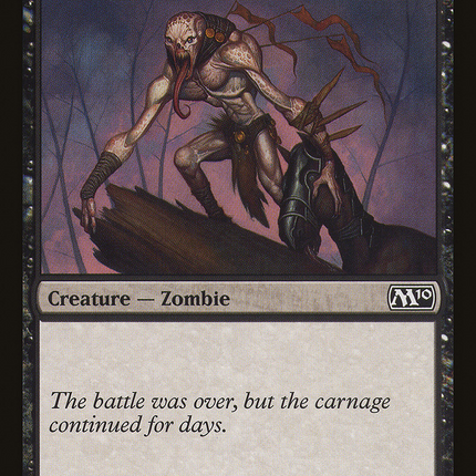 Warpath Ghoul (M10-120) - Magic 2010 Foil