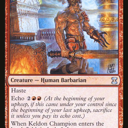 Keldon Champion (EMA-135) - Eternal Masters Foil