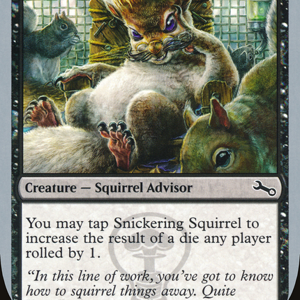 Snickering Squirrel (UST-068) - Unstable Foil