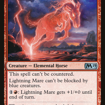 Lightning Mare (M19-151) - Core Set 2019 Foil