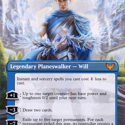 Rowan, Scholar of Sparks // Will, Scholar of Frost (STX-278) - Strixhaven: School of Mages (Borderless) Foil