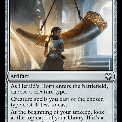 Herald's Horn (M3C-296) - Modern Horizons 3 Commander Foil
