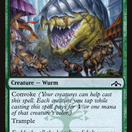 Siege Wurm (GRN-144) - Guilds of Ravnica