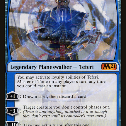 Teferi, Master of Time (M21-275) - Core Set 2021 Foil