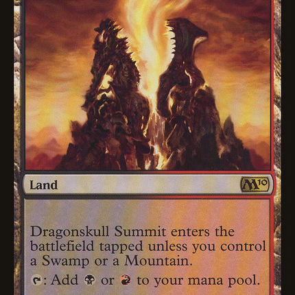 Dragonskull Summit (M10-223) - Magic 2010 Foil