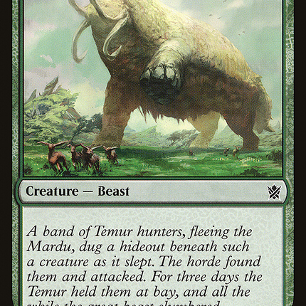 Tusked Colossodon (KTK-155) - Khans of Tarkir