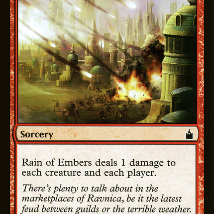 Rain of Embers (RAV-138) - Ravnica: City of Guilds