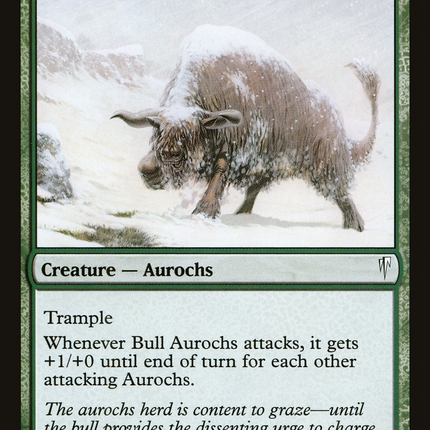 Bull Aurochs (CSP-107) - Coldsnap Foil