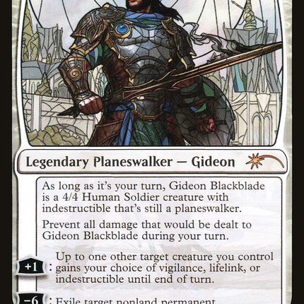 Gideon Blackblade (SLD-503) - Secret Lair Drop Foil