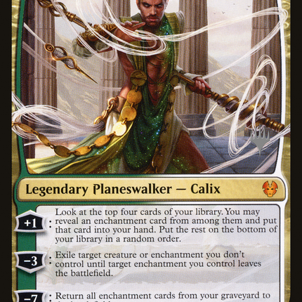 Calix, Destiny's Hand (PPTHB-211P) - Theros Beyond Death Promos Foil