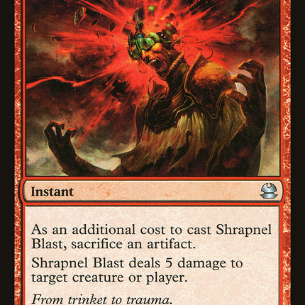 Shrapnel Blast (MMA-129) - Modern Masters Foil