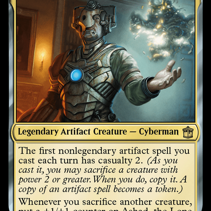 Ashad, the Lone Cyberman (WHO-113) - Doctor Who Foil