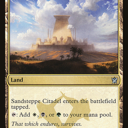Sandsteppe Citadel (KTK-241) - Khans of Tarkir