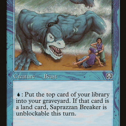 Saprazzan Breaker (MMQ-098) - Mercadian Masques Foil