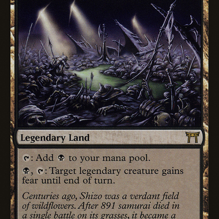 Shizo, Death's Storehouse (CHK-283) - Champions of Kamigawa