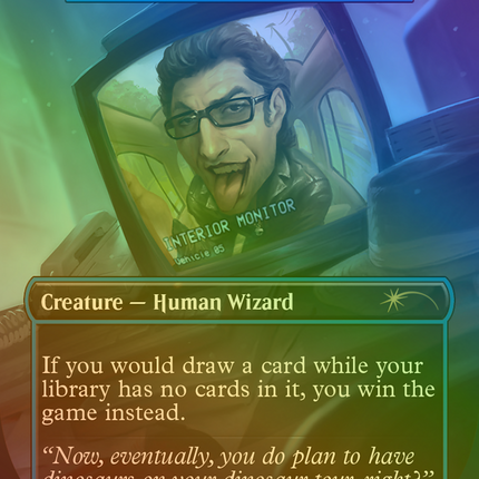 Laboratory Maniac (SLD-1394) - Secret Lair Drop / Chaotic Chaotician (Borderless) Foil