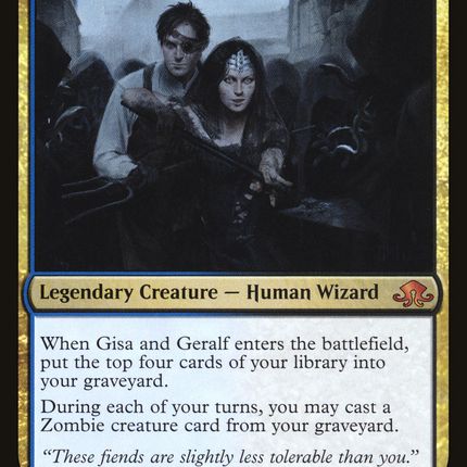 Gisa and Geralf (EMN-183) - Eldritch Moon Foil