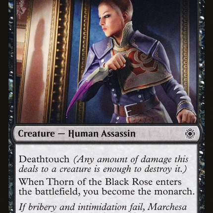 Thorn of the Black Rose (CN2-048) - Conspiracy: Take the Crown Foil