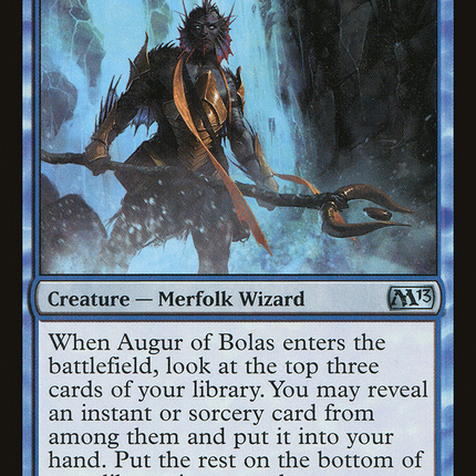 Augur of Bolas (M13-043) - Magic 2013 Foil