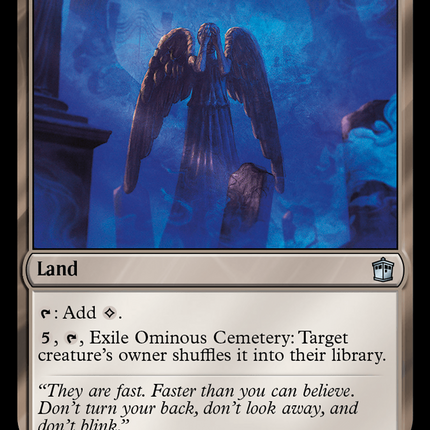 Ominous Cemetery (WHO-189) - Doctor Who