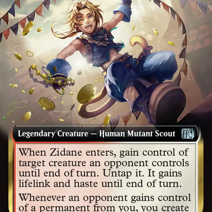 Zidane, Tantalus Thief (FIN-518) - FINAL FANTASY: (Extended Art) Foil