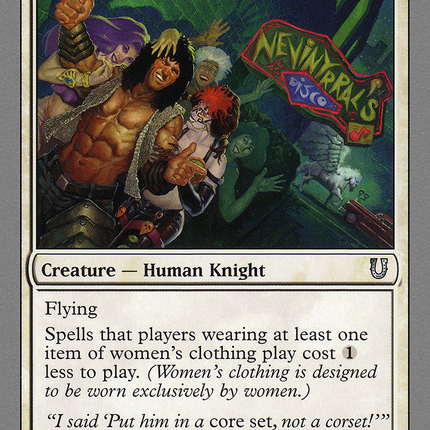 Ladies' Knight (UNH-015) - Unhinged Foil