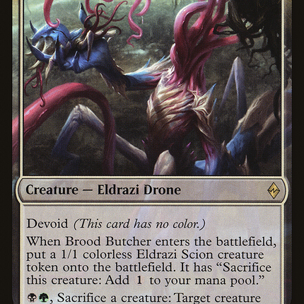 Brood Butcher (BFZ-199) - Battle for Zendikar: (devoid) Foil
