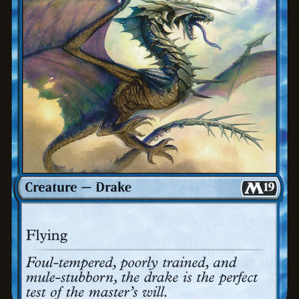 Snapping Drake (M19-075) - Core Set 2019 Foil