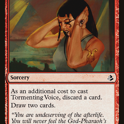 Tormenting Voice (AKH-151) - Amonkhet