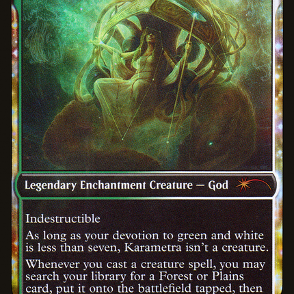 Karametra, God of Harvests (SLD-069) - Secret Lair Drop: (enchantment, Showcase) Foil