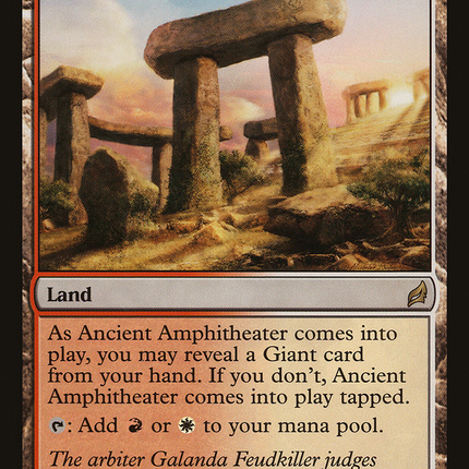 Ancient Amphitheater (LRW-266) - Lorwyn Foil