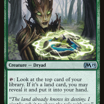 Dryad Greenseeker (M19-178) - Core Set 2019