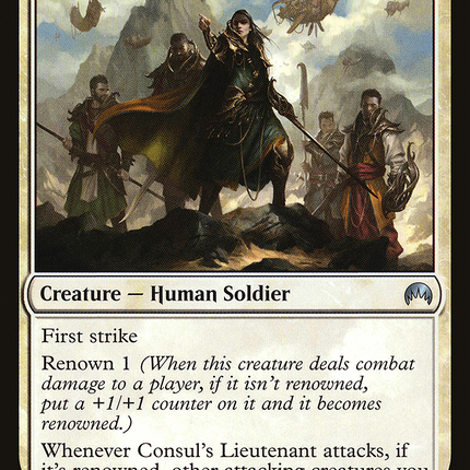 Consul's Lieutenant (ORI-011) - Magic Origins