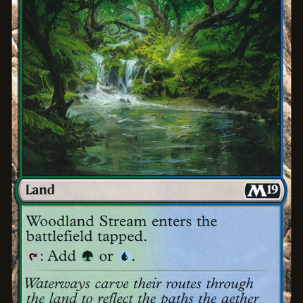 Woodland Stream (M19-260) - Core Set 2019 Foil