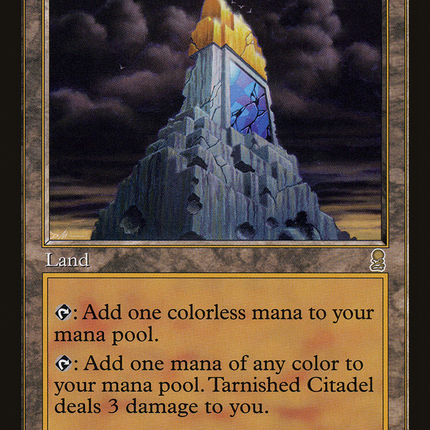 Tarnished Citadel (ODY-329) - Odyssey Foil
